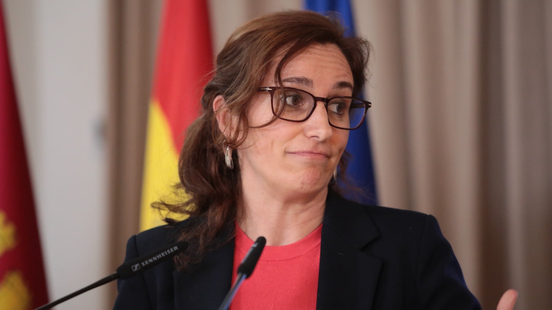 La ministra de Sanidad, Mónica García.