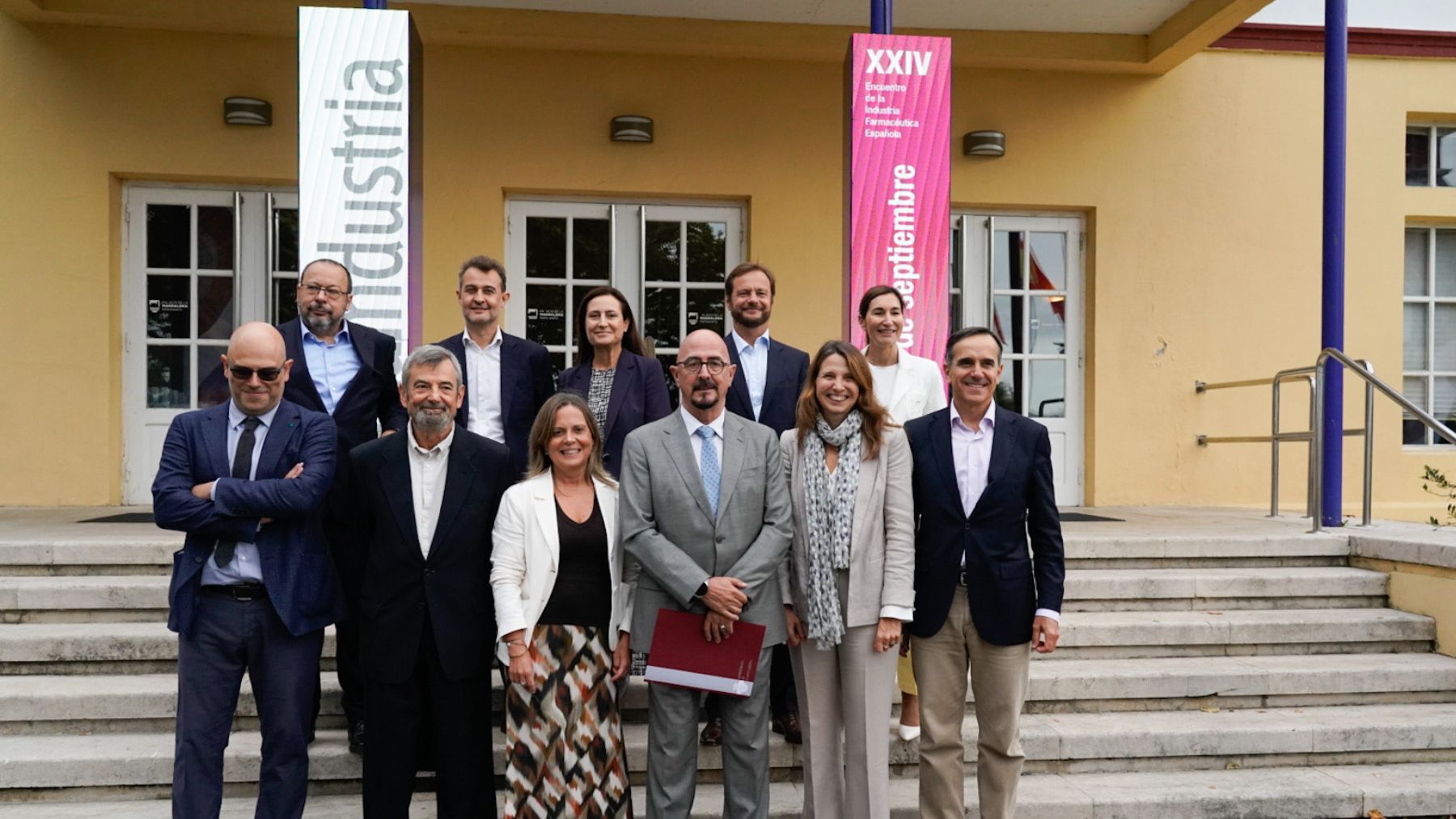 Foto de familia del «Encuentro Nacional de la Industria Farmacéutica».